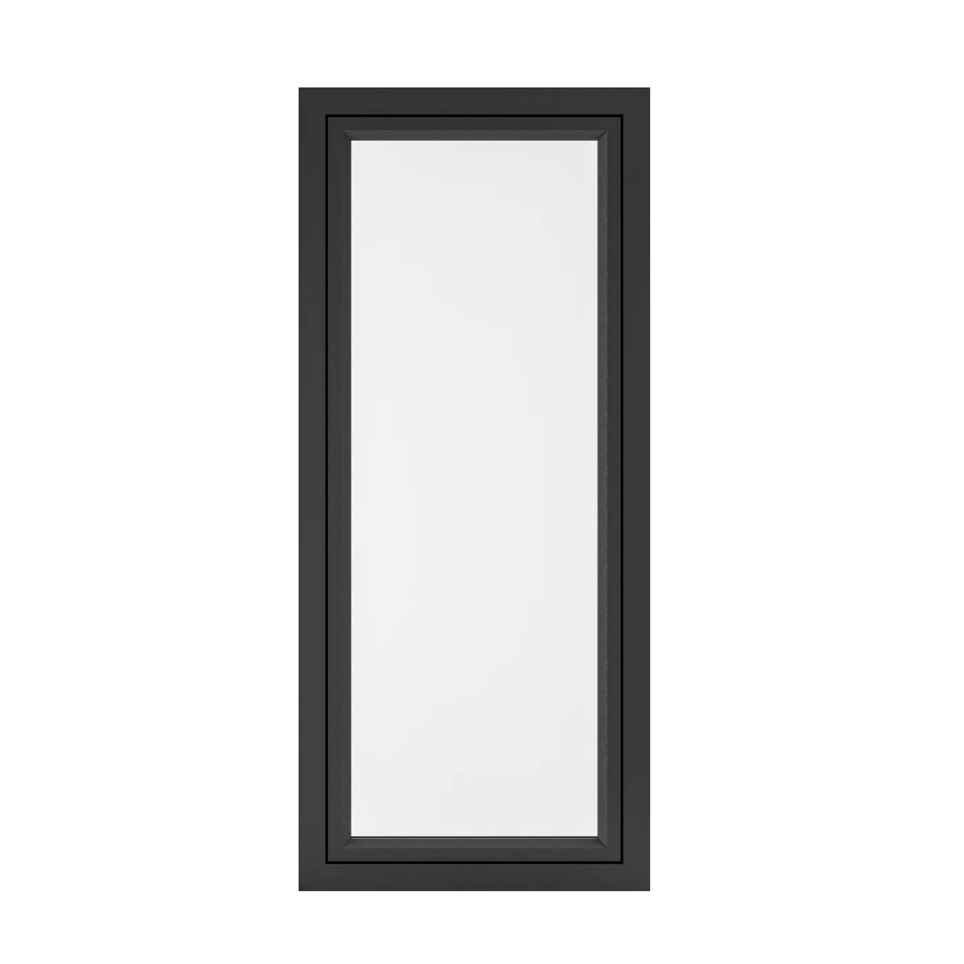 VEKA OMNIA tilt and turn window in matt black